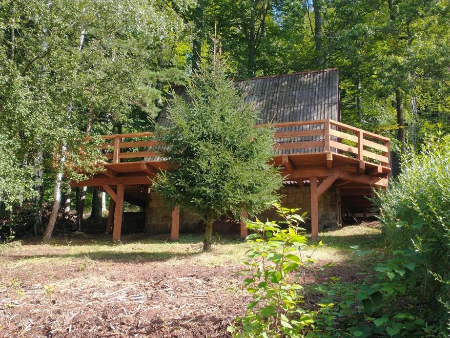 Domek Caloroczny Nad Zalewem U Podnoza Gor Stolowych Radkow Exterior photo